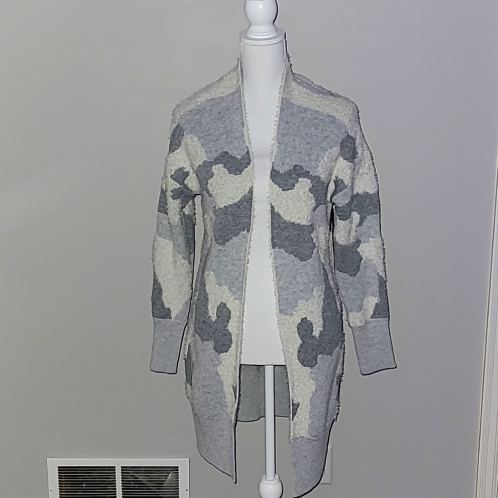 NWT XS Long Duster Cardigan